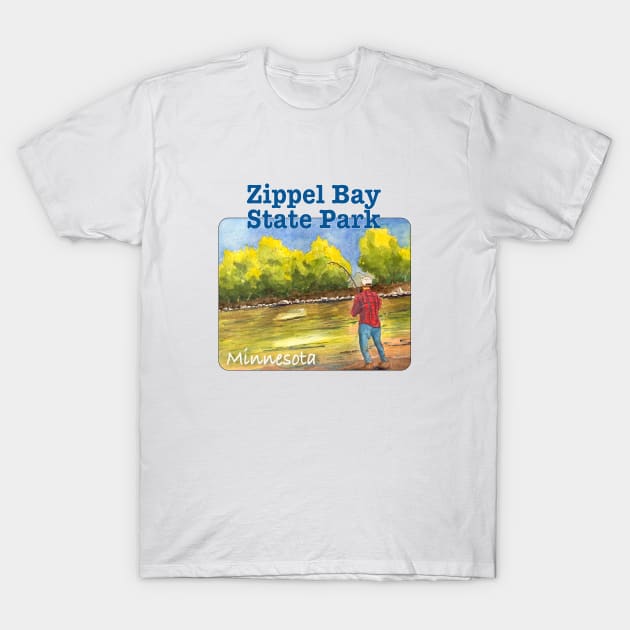 Zippel Bay State Park, Minnesota T-Shirt by MMcBuck